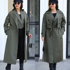 کت و سارافون یقه انگلیسی (بارانی)