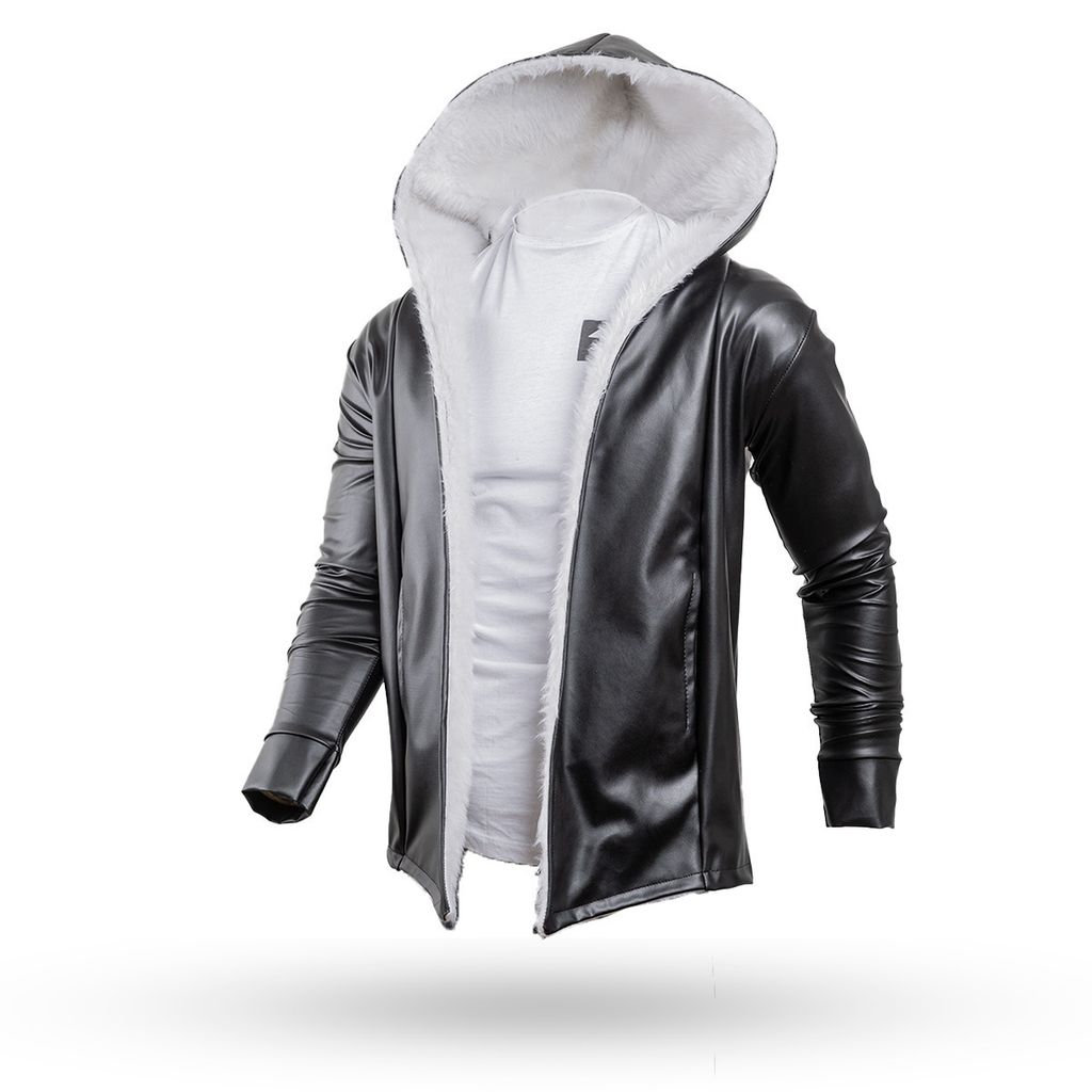 مشخصات شنل چرم مردانه مدل Rozbeh