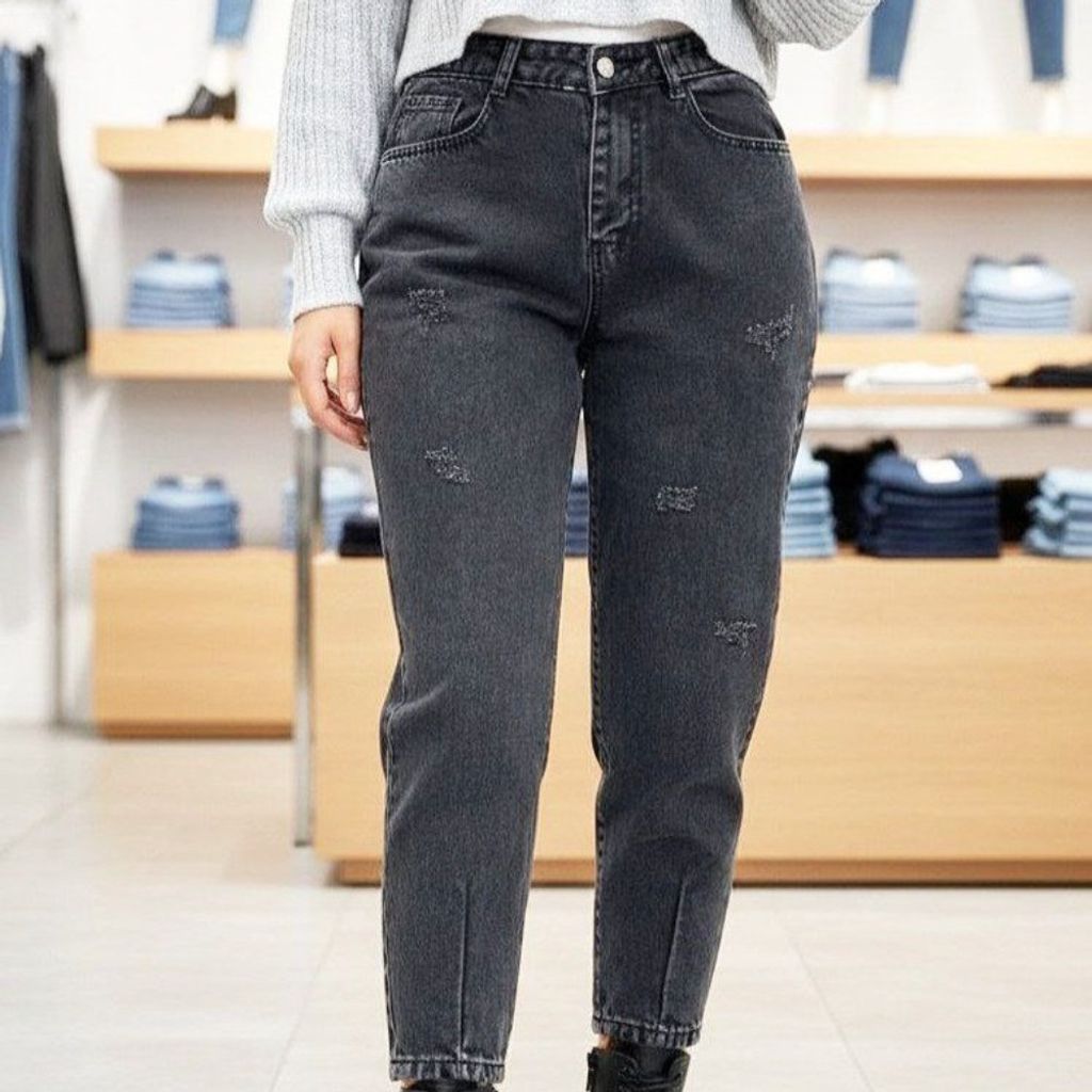 خرید آنلاین شلوار مام جین درجه یک اصلی