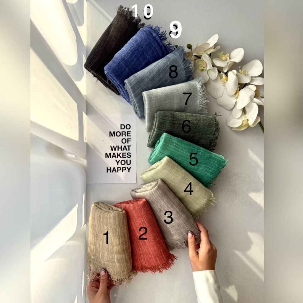 فروش اینترنتی شال کنفی دورریش سنگشور