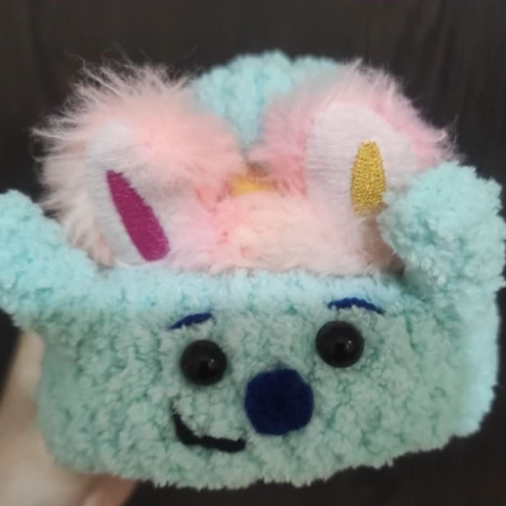 مشخصات لباس لبوبو بافتنی