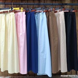 دامن لنین زارا ساده + کمربند چرم