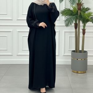 مانتو عبایی آستین پاپیون