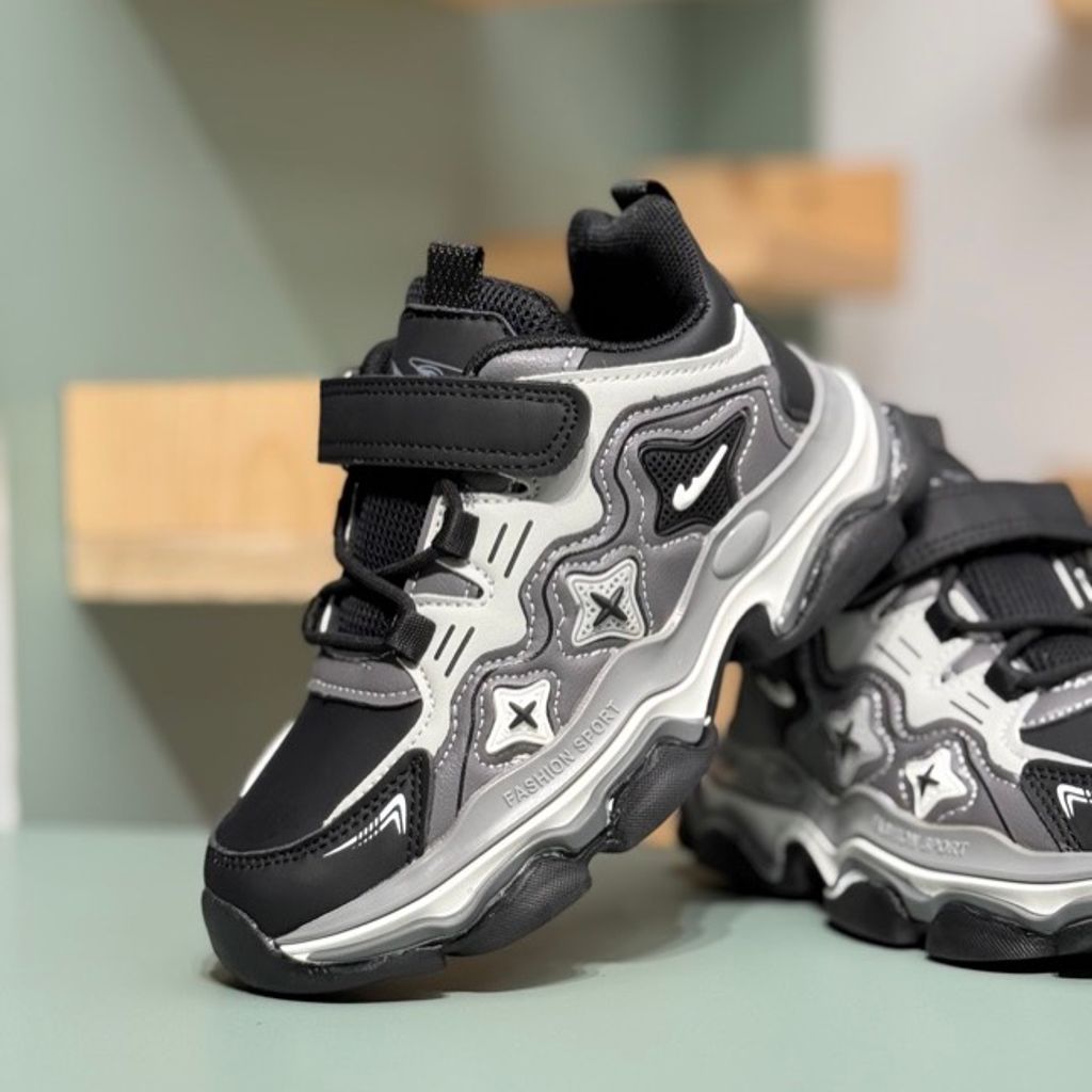 خرید اینترنتی قیمت کتونی بچگانه طرح نایک دوستاره از Kids کد 4062302