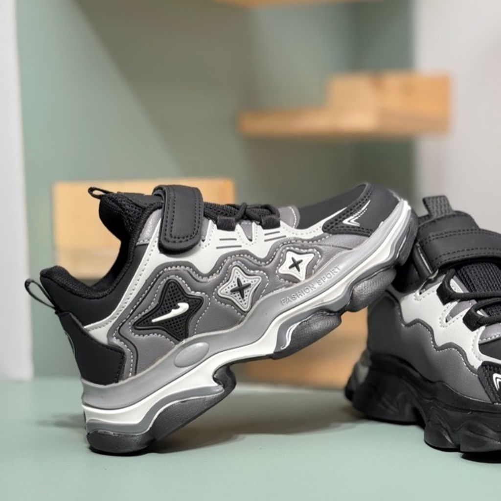 خرید اینترنتی قیمت کتونی بچگانه طرح نایک دوستاره از Kids کد 4062302