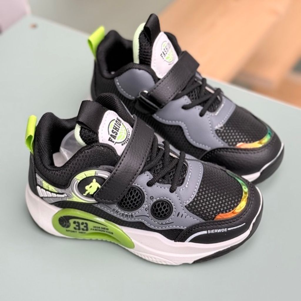 خرید اینترنتی قیمت کتونی بچگانه طرح بسکتبالی از K-Z کد 4062801