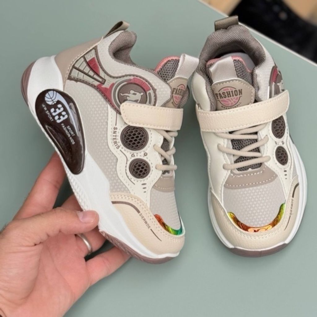 قیمت ارزان کتونی بچگانه طرح بسکتبالی از K-Z کد 4062801