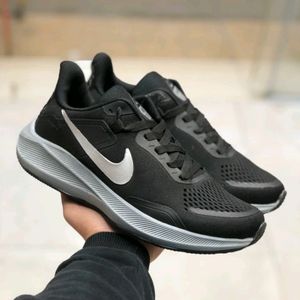 خرید انلاین کفش نایک زوم مردانه ایرانی مشکی طوسی