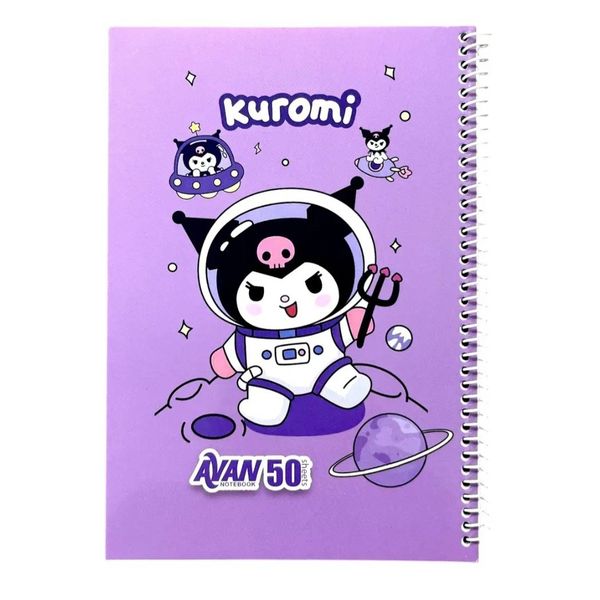 دفتر نقاشی سیمی  50 برگ کرومی