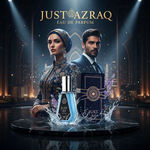 عطر ادکلن جدید مردانه اینوکتوس الکسیر فراگرنس ورد مدل جاست ارزق - 50 میل