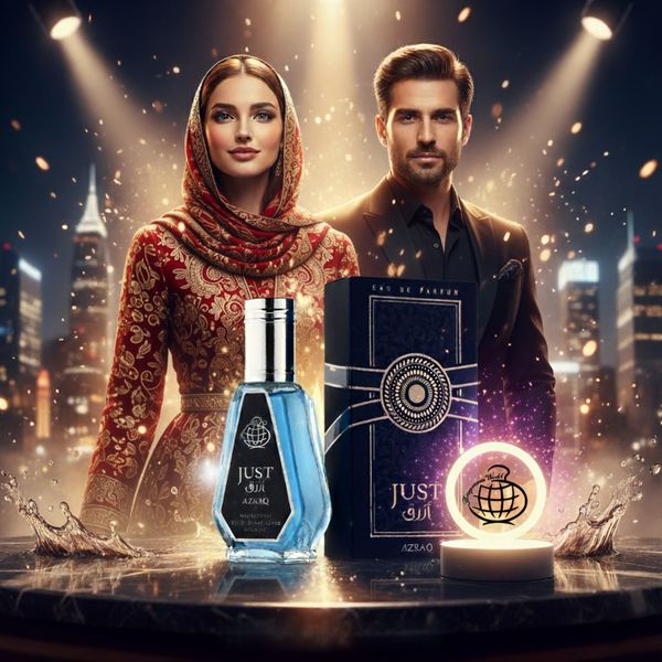 عطر ادکلن جدید مردانه اینوکتوس الکسیر فراگرنس ورد مدل جاست ارزق - 50 میل