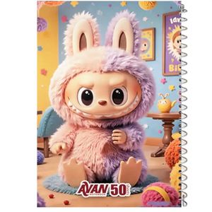 دفتر نقاشی سیمی 50 برگ لبوبو