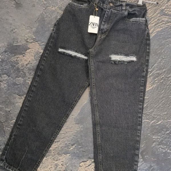 شلوار جین مام استایل