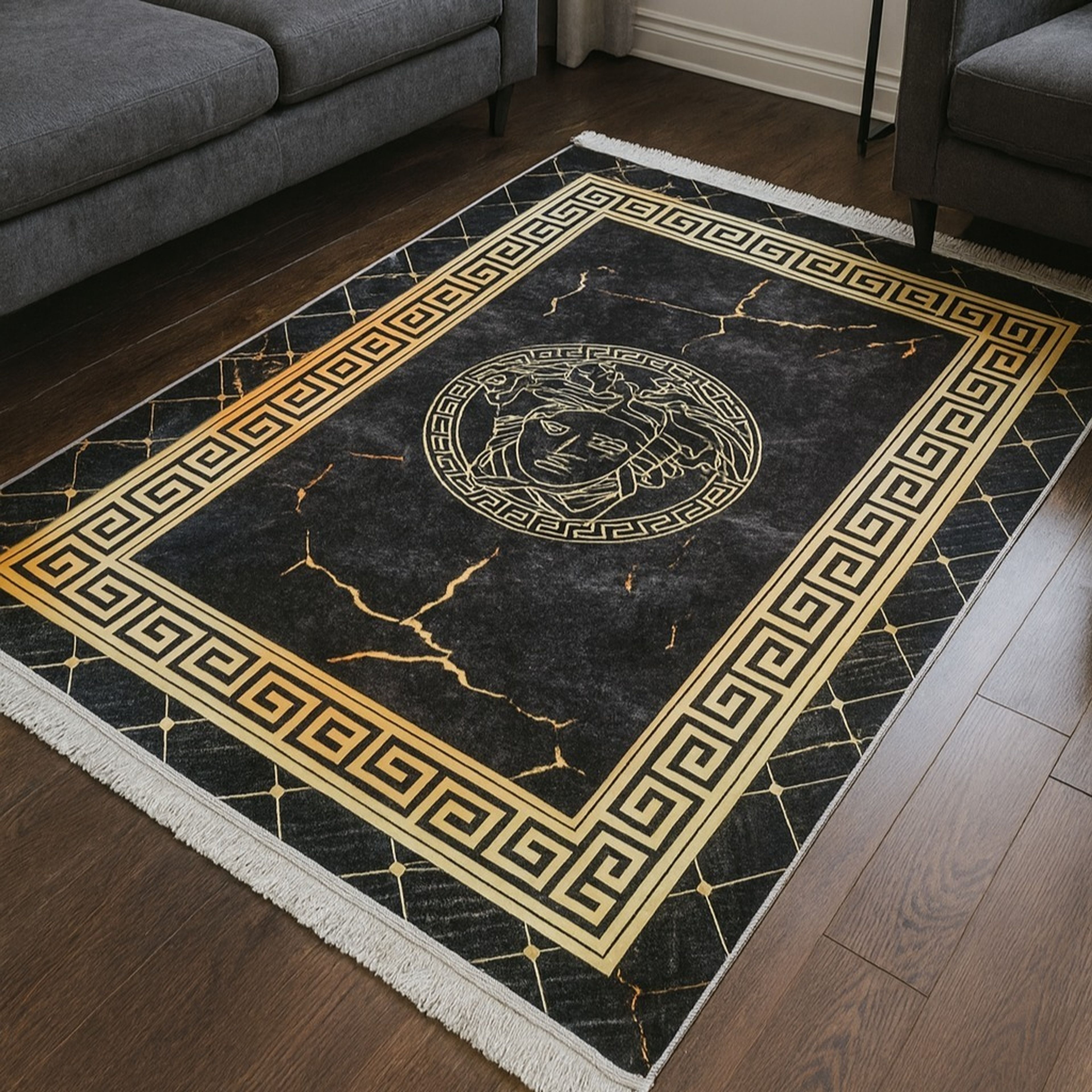 خرید آنلاین فرشینه مخمل هازان اعلا 300 در 180 ( پس کرایه)
