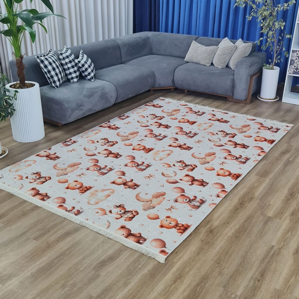 فروش اینترنتی فرشینه مخمل هازان زیره استوپ دار 180 در 220 پس کرایه