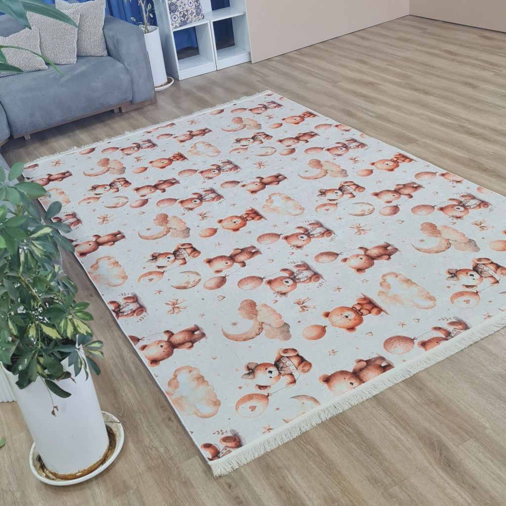 خرید انلاین فرشینه مخمل هازان زیره استوپ دار 180 در 220 پس کرایه