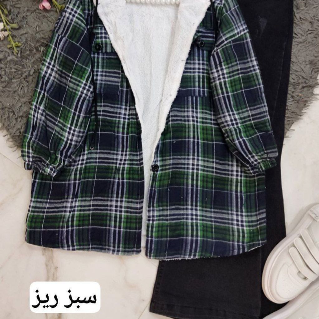 فروش اینترنتی شکت زنانه  کلاه دارضخیم طرح گلاویژ