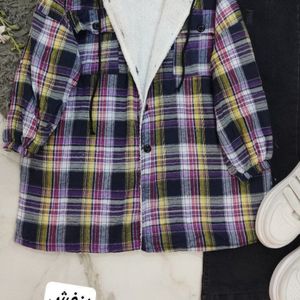 خرید اینترنتی شکت مردانه کلاه دارضخیم طرح گلاویژ