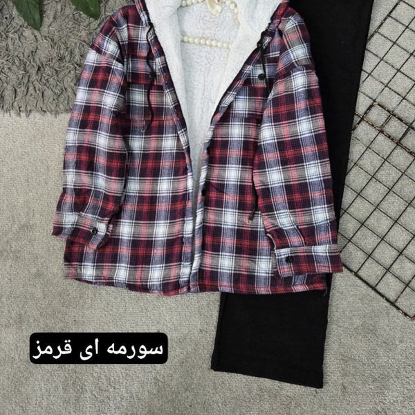 شکت مردانه کلاه دارضخیم طرح گلاویژ