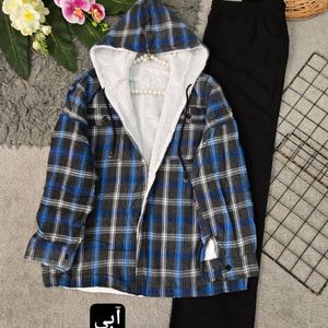 خرید اینترنتی شکت مردانه کلاه دارضخیم طرح گلاویژ