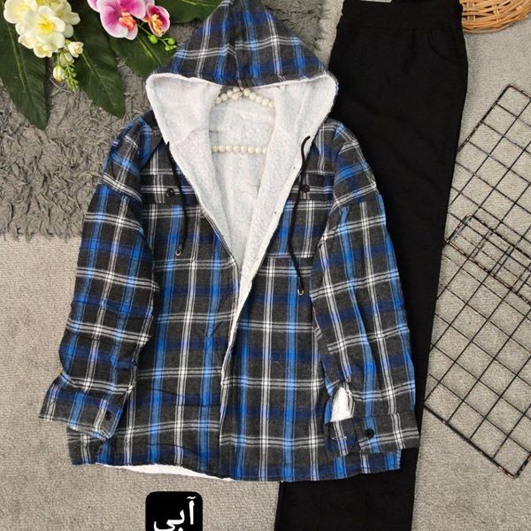 شکت مردانه کلاه دارضخیم طرح گلاویژ