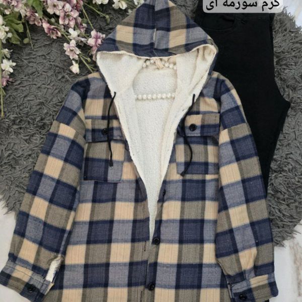 شکت مردانه کلاه دارضخیم طرح گلاویژ