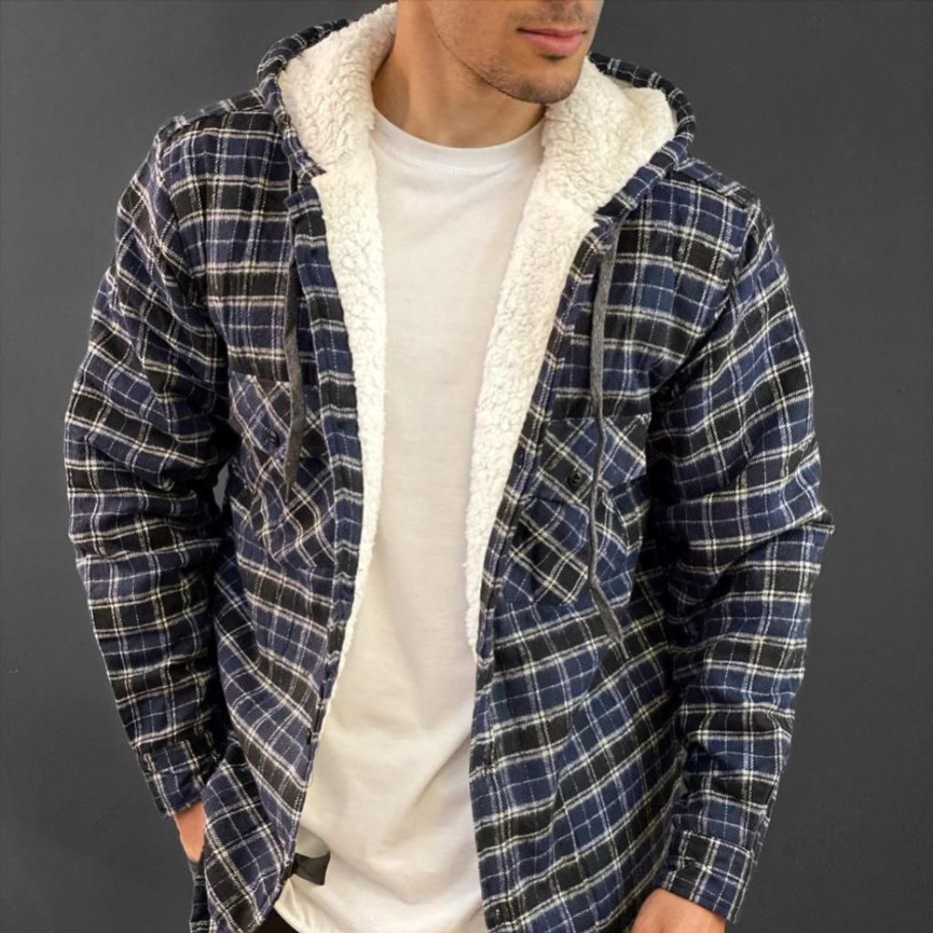 مشخصات شکت مردانه کلاه دارضخیم طرح گلاویژ