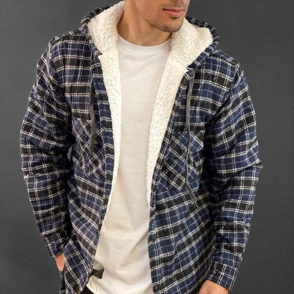 شکت مردانه کلاه دارضخیم طرح گلاویژ