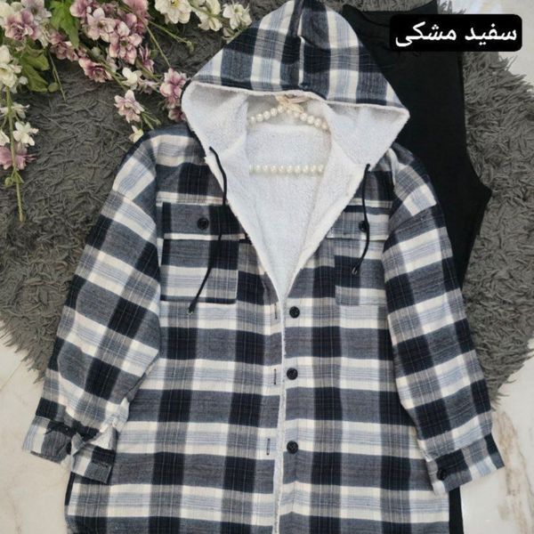 شکت مردانه کلاه دارضخیم طرح گلاویژ