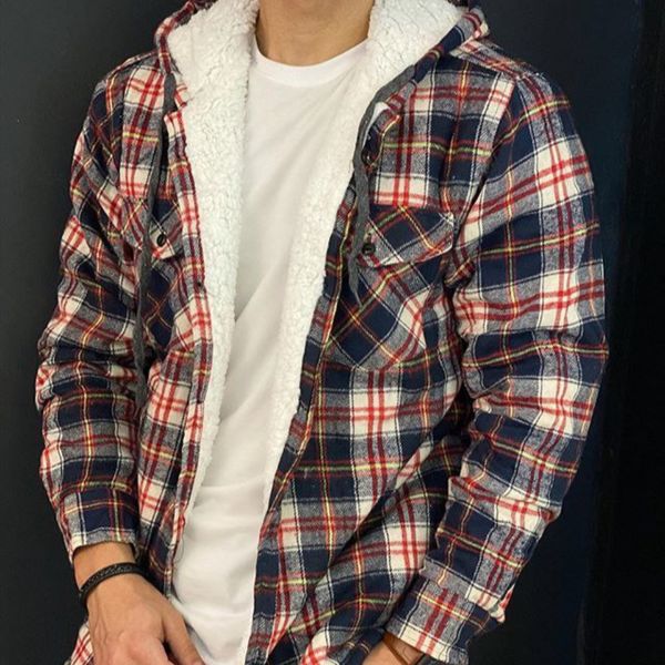 شکت مردانه کلاه دارضخیم طرح گلاویژ