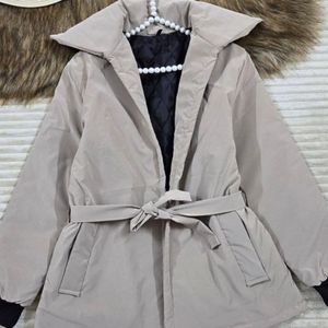 قیمت کاپشن بادی کمربندار