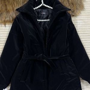 خرید آنلاین کاپشن بادی کمربندار