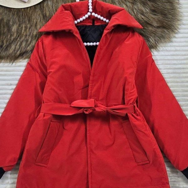 کاپشن بادی کمربندار