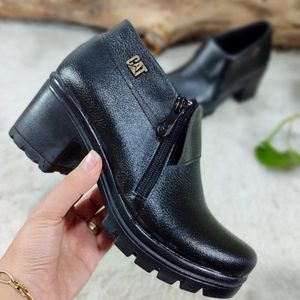 خرید اینترنتی نیم بوت زنانه کفش زنانه زیره پیو شرکتی سبک نرم