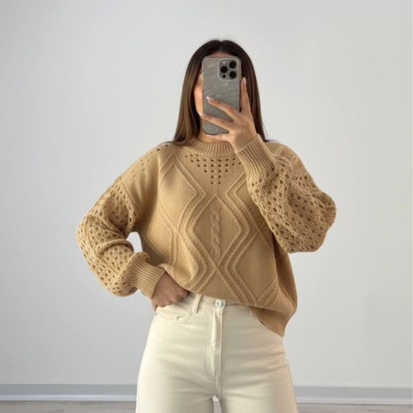 بلوز بافت ورساچ زنانه