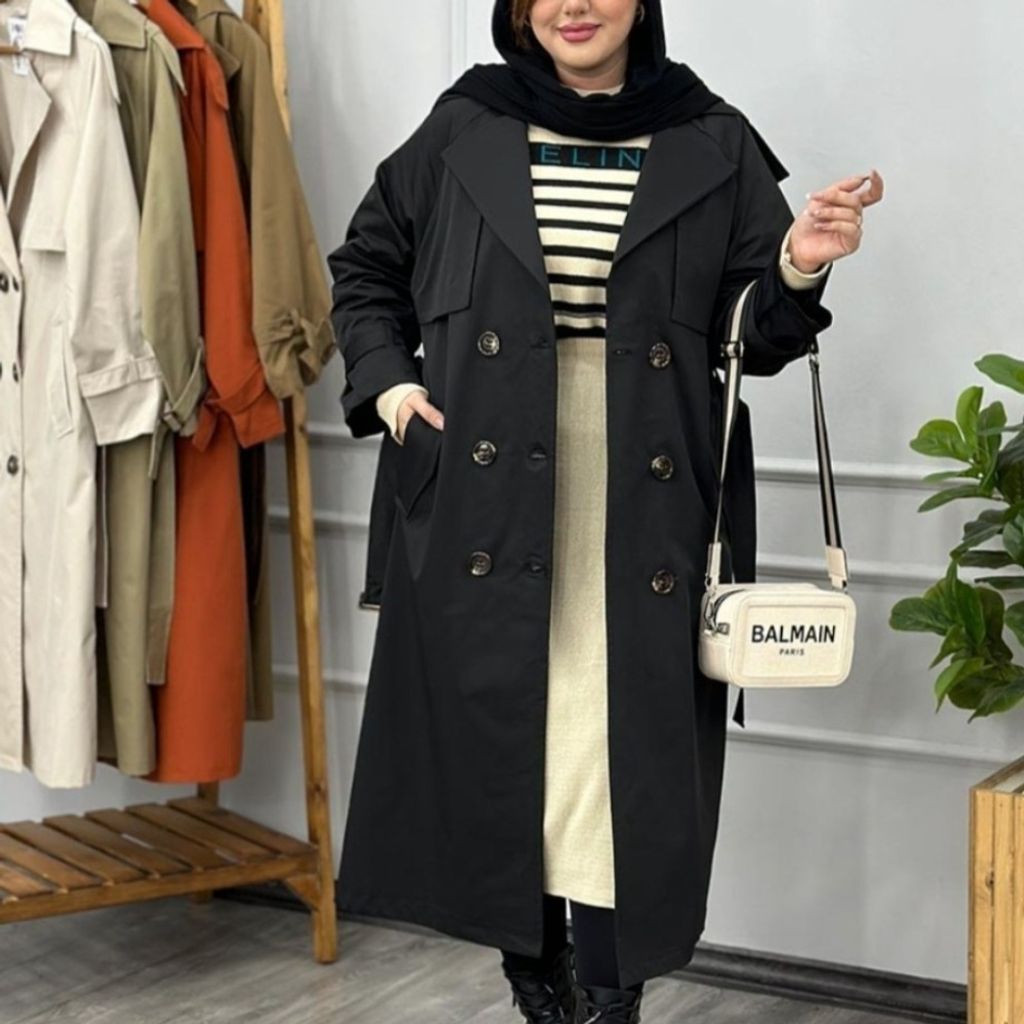 خرید انلاین مانتو بارانی صبا