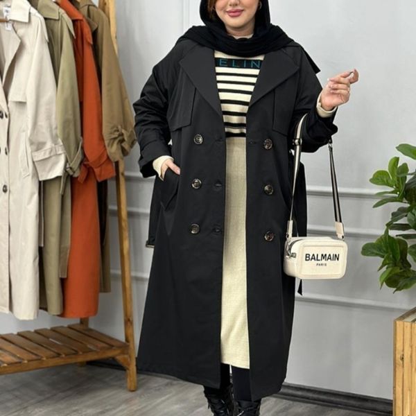 مانتو بارانی صبا