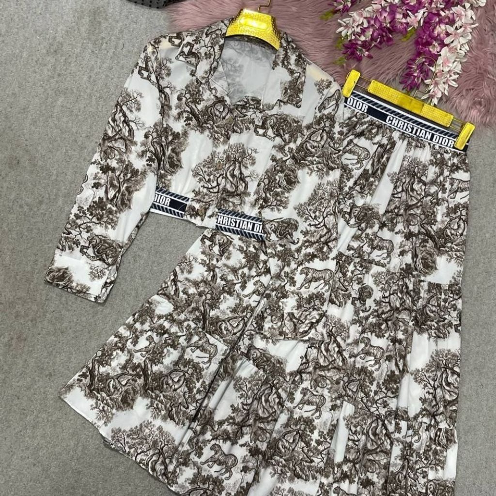 خرید آنلاین ست اسپرت لینن ایتالیایی Dior