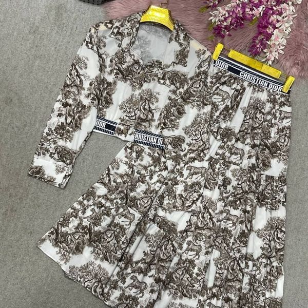 ست اسپرت لینن ایتالیایی Dior