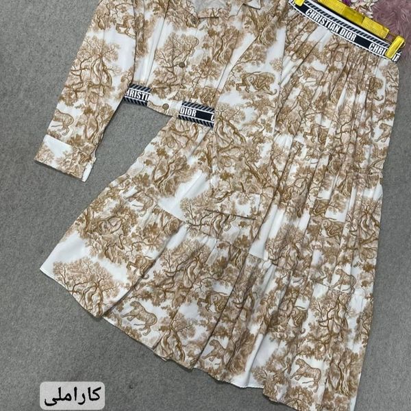 ست اسپرت لینن ایتالیایی Dior