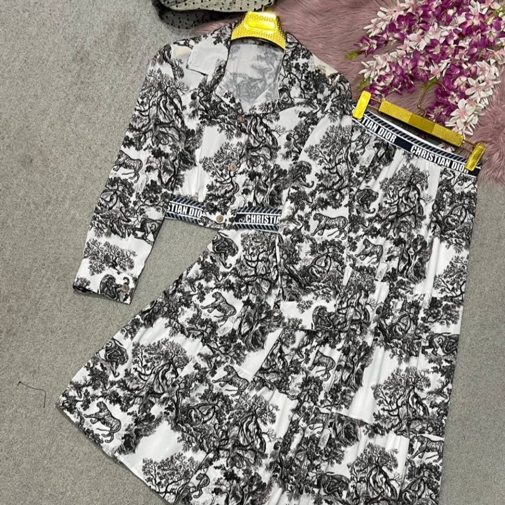 خرید اینترنتی ست اسپرت لینن ایتالیایی Dior