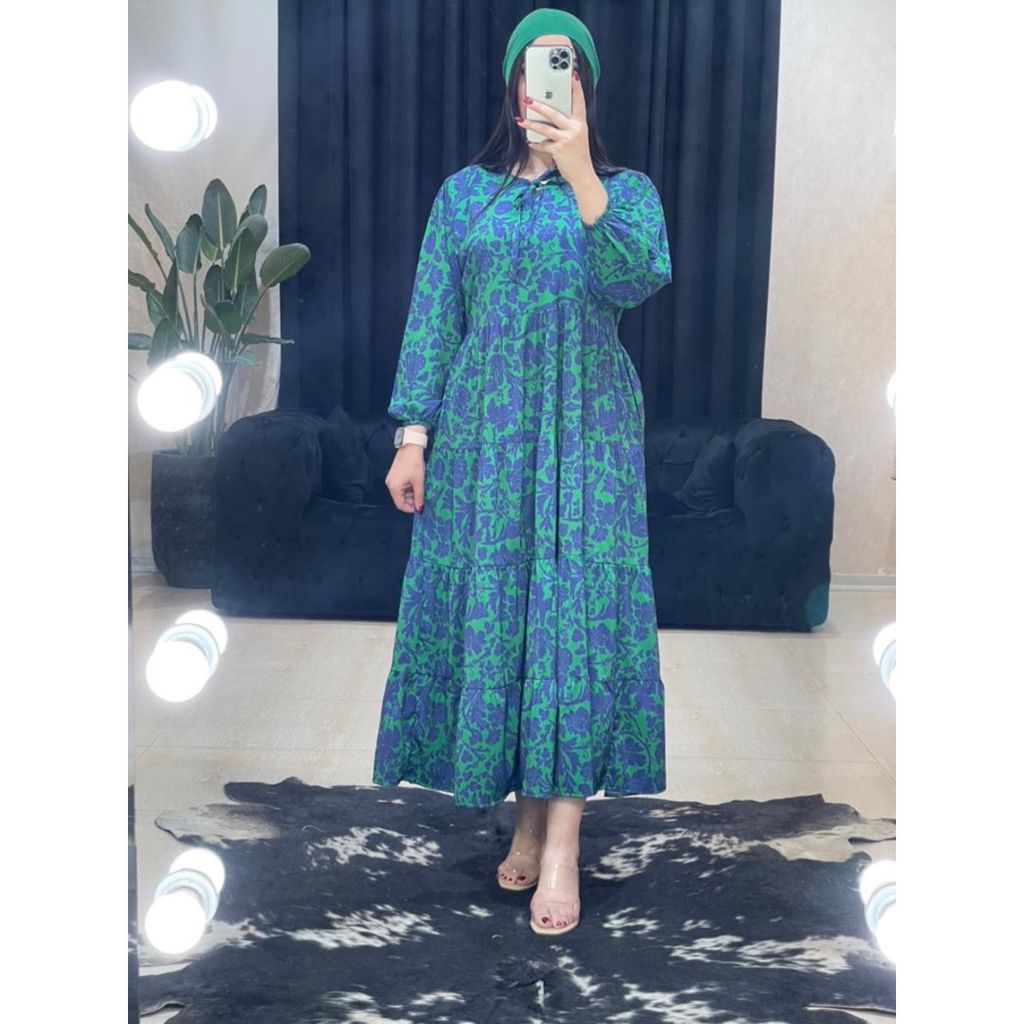 مشخصات مانتو پیراهنی طرحدار ترک