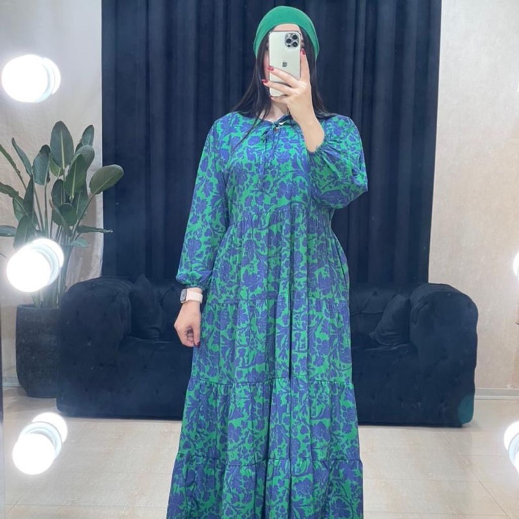 خرید اینترنتی مانتو پیراهنی طرحدار ترک