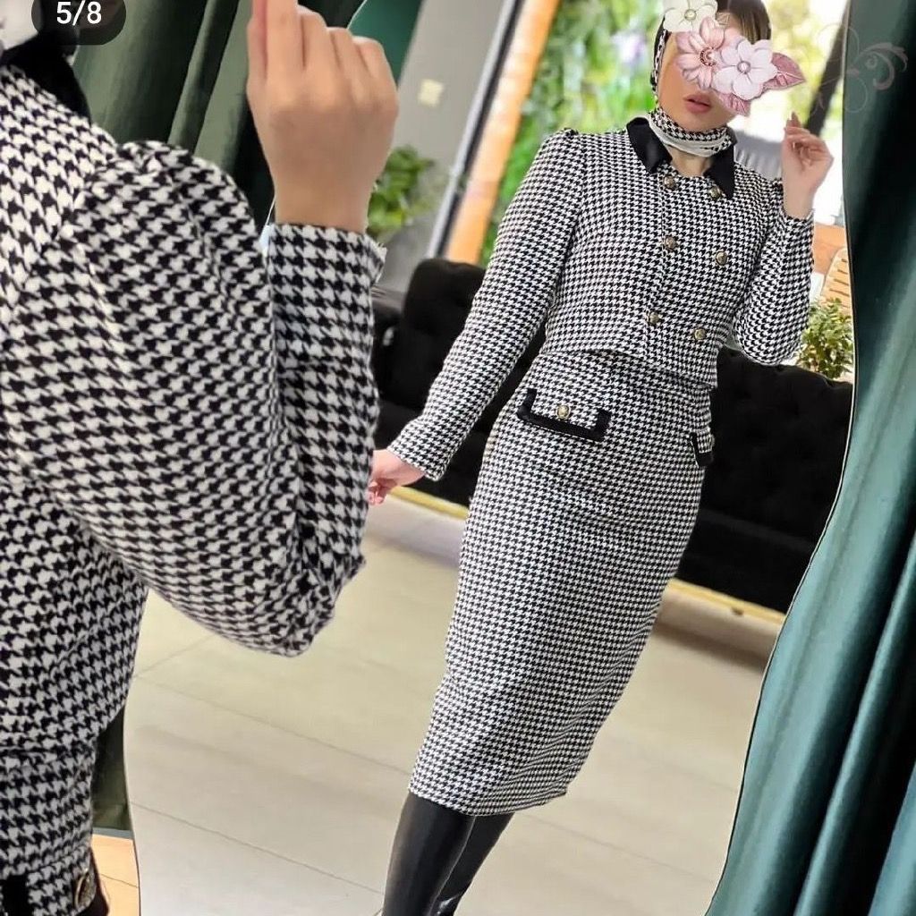 خرید انلاین کت و سارافون زنانه طرح لیماک