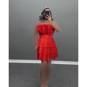 خرید اینترنتی پیراهن عروسکی پلیسه طبقه ای پرنسسی مجلسی زنانه