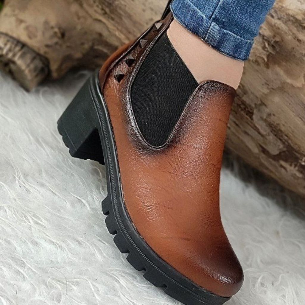 فروش اینترنتی نیم بوت زنانه زیره پیو شرکتی سبک نرم جنس درجه یک