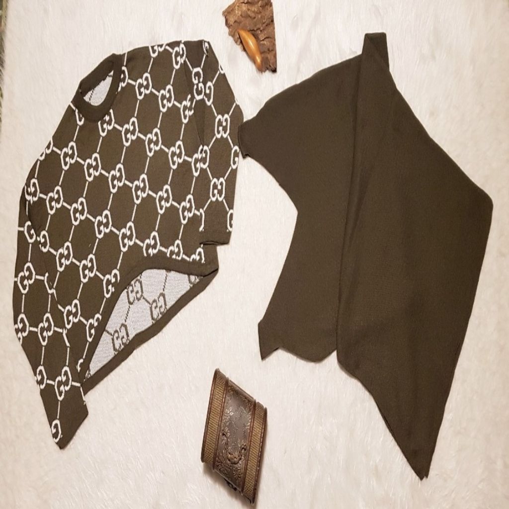 خرید انلاین ست دو تیکه بافت گوچی کد 10