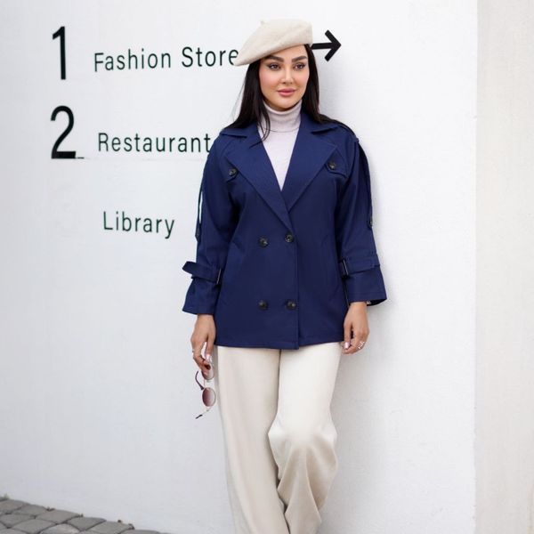 کت پاییزه شیک تندیس