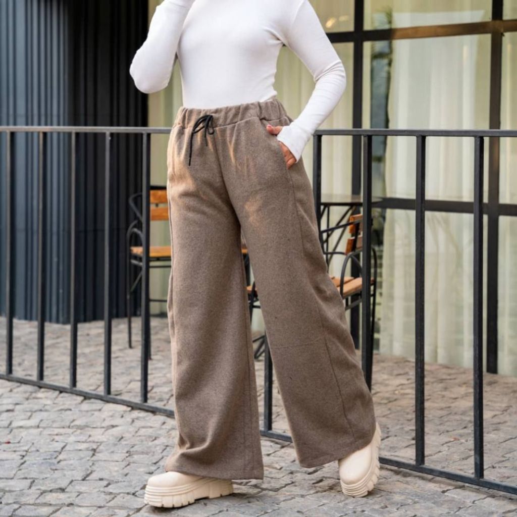 مشخصات شلوار بگ فوتر کمر کش