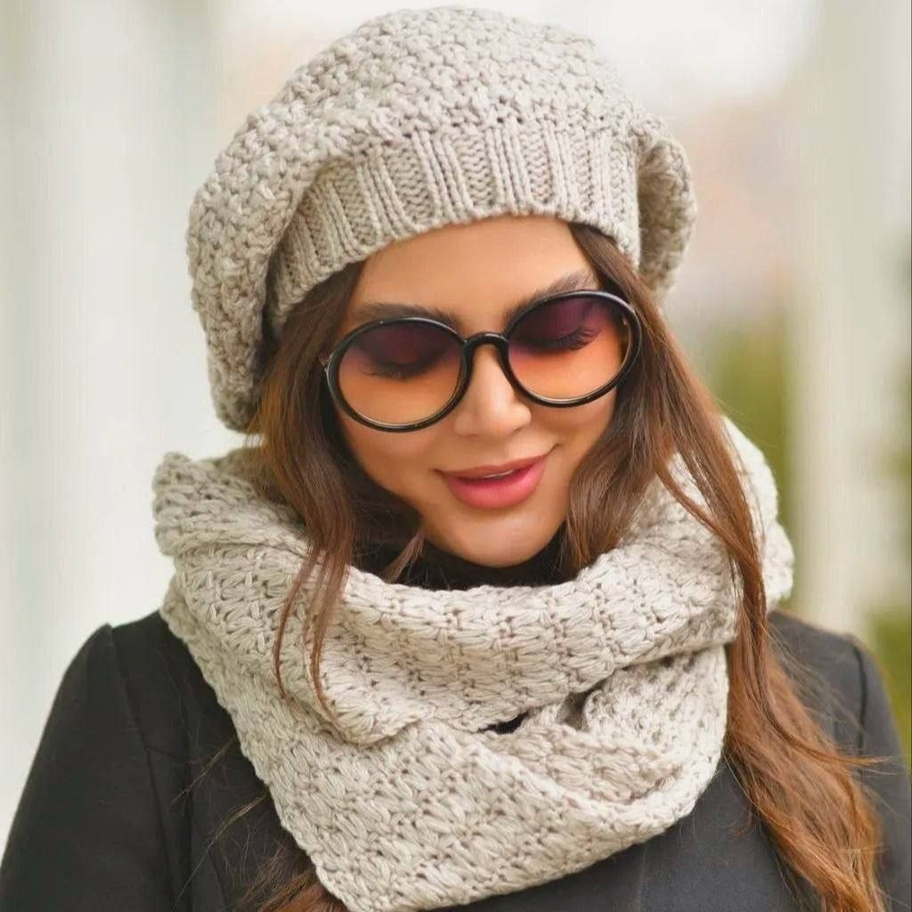 مشخصات شال و کلاه مدل آرکان